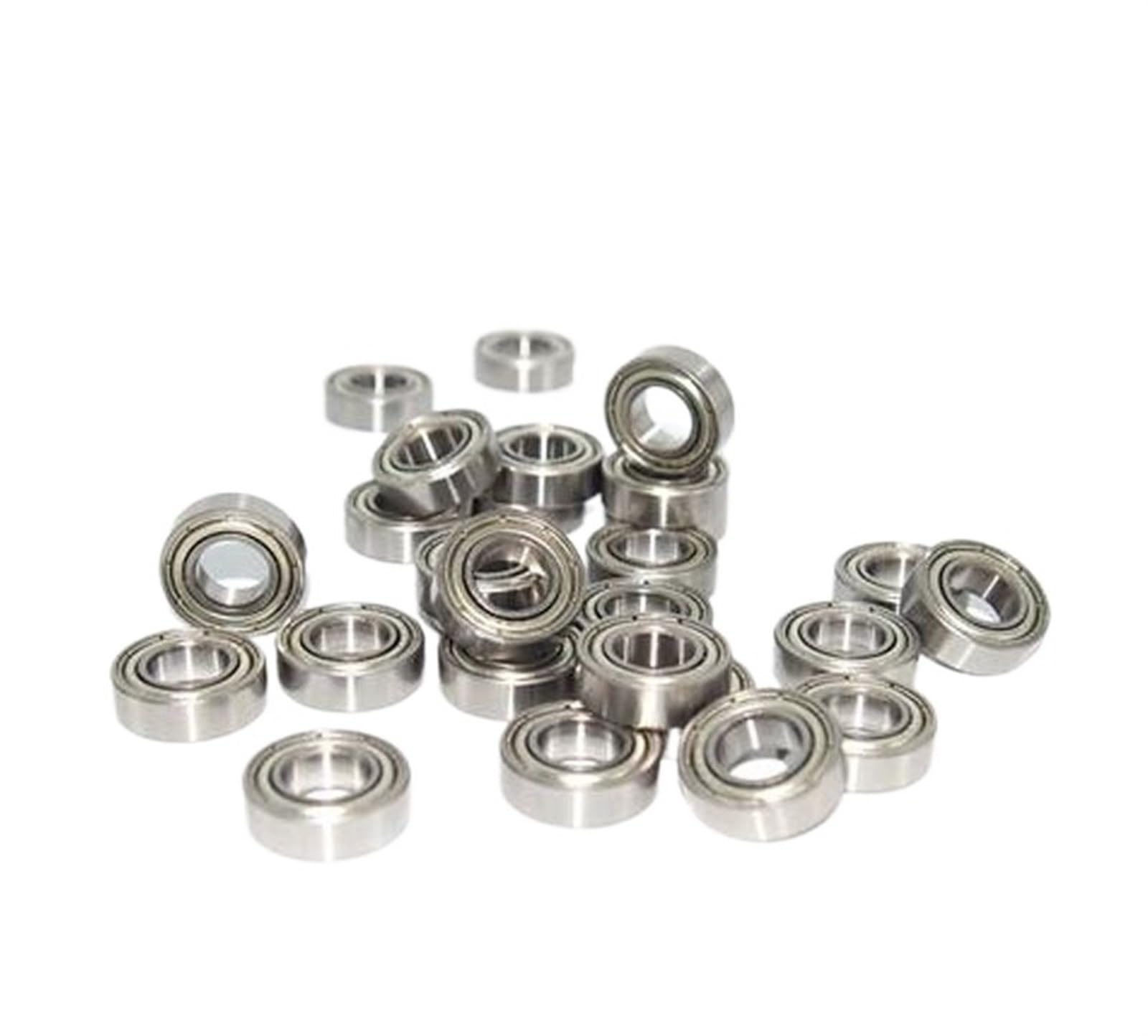 VSPPJYFG Bimetal Seal Shield Micro deep Groove Bearing 10PCS 683ZZ 3x7x3mm ABEC-1 Miniature Ball Bearings