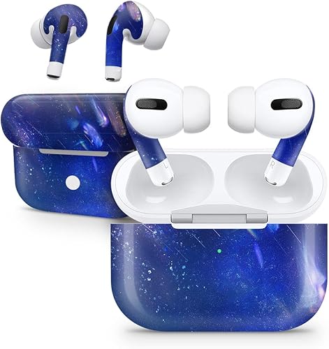 Miniatura 4 de DesignSkinz - Compatible con AirPods Pro 2 - Calcomanía protectora de vinilo resistente a los arañazos - Lindo astronauta de dibujos animados en el