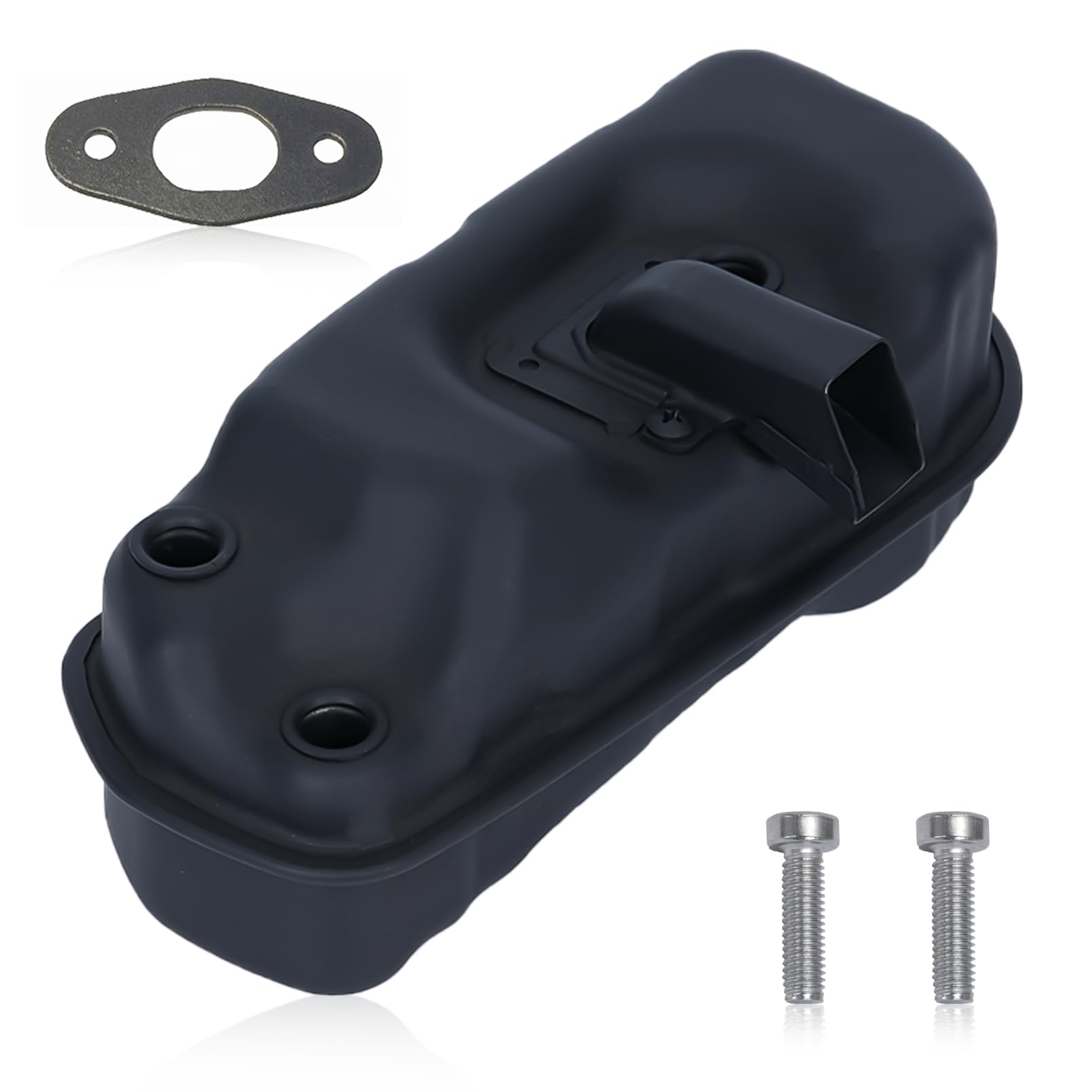 Gubeter BR800 Muffler Replacement Kit with Gasket & 2 Screws Fit for Stihl BR800 BR800C BR800X BR800C-E Backpack Blowers Replaces Part 4283 140 0611