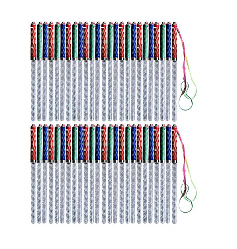 TheWin 100 Palos Luminosos 100 Conectores de Pulseras, plástico, 50 Unidades