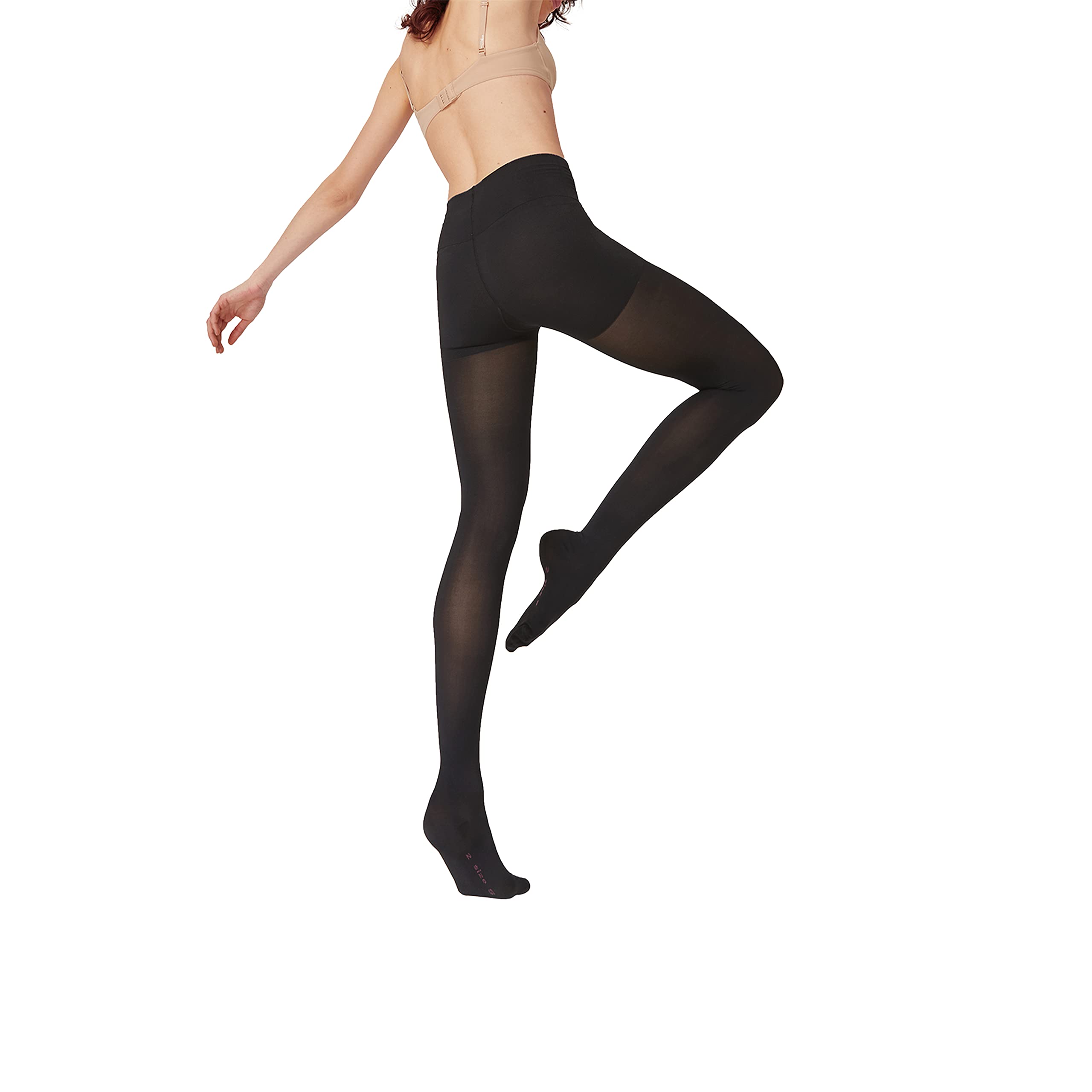 ITEM m6, COLLANT DI BELLEZZA DA DONNA, L1, Collant coprente in look 60 DEN con compressione, nero, S