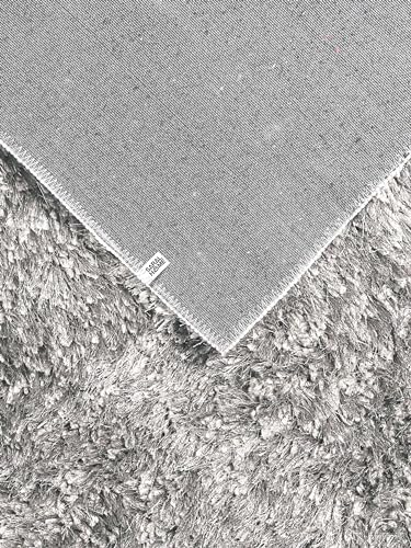 Image of Saral Home Shaggy Modern Carpet (Grey, 45X120 cm)