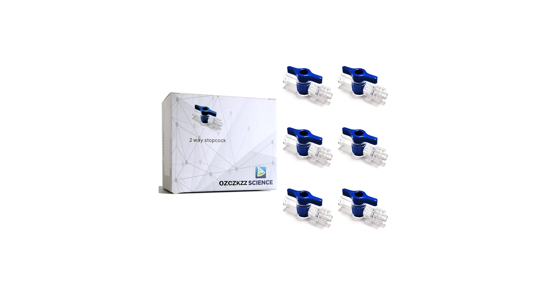 ゆうき ２点 OZCZKZZ 2-Way Stopcock Luer,Luer Connections,Sterile