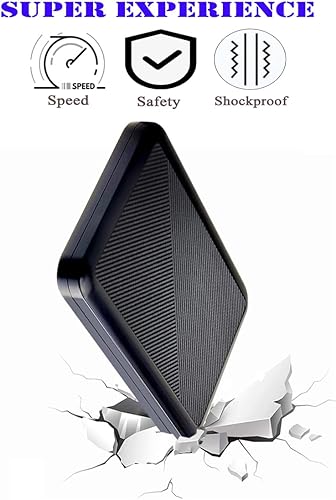 Miniatura 5 de Disco duro externo portátil ultra delgado de 500 GB, USB 3.1 tipo C, almacenamiento HDD para PC, Mac, portátil, PS4, Xbox one