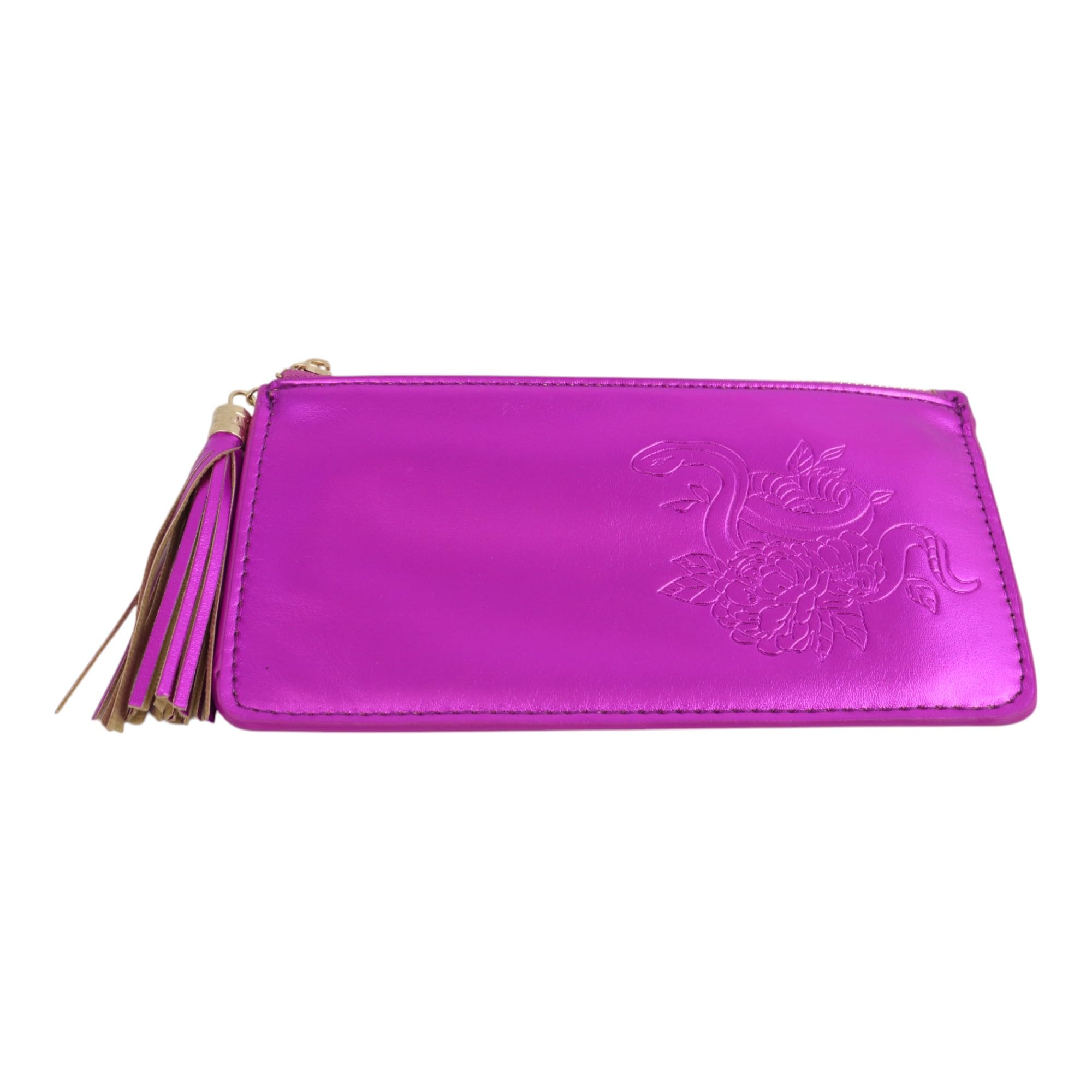 Feng Shui Ngan Chee Snake Wealth Wallet (Purple)