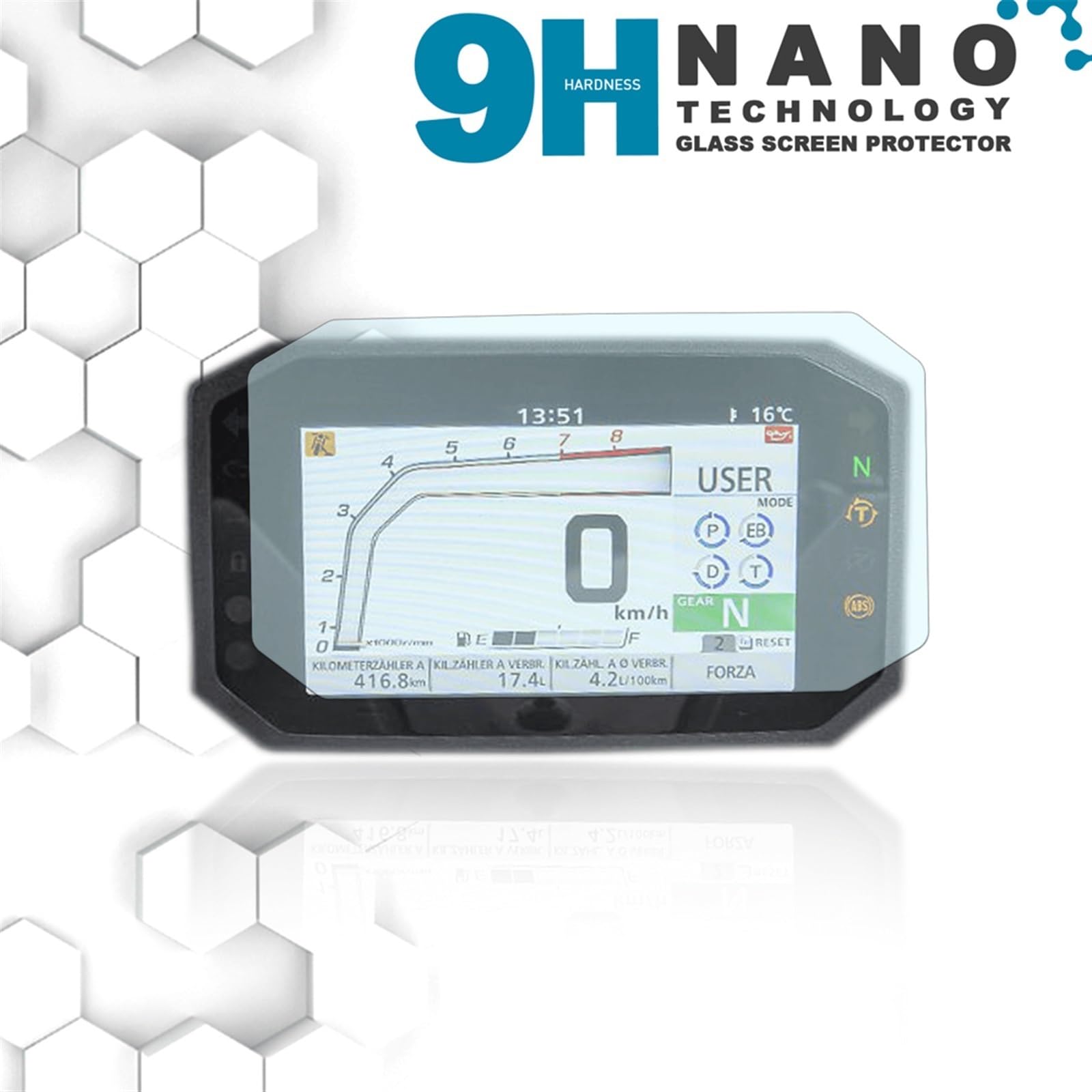 X-ADV.純正メーターカバー.ケースXADV.RC95 ホンダ X-ADV メーターフィルム | バイクパーツ通販 Webike