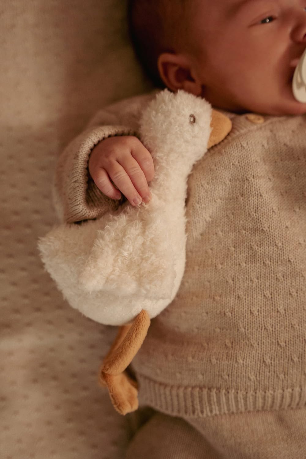 Little Dutch Newborn Naturals 8415 - Set regalo da 3 pezzi (panno per coccolare, afferrare, peluche di peluche)