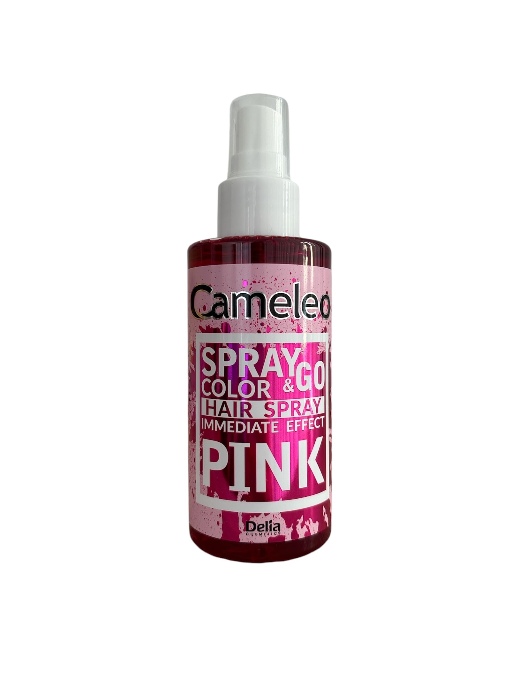 Cameleo - Spray & Go - Hair Spray Toner - Pink Mist - For Blonde, Platinum, Grey Hair - Ready To Use - Semi Permanent Pink Colour - Instant Colouring - 150ml