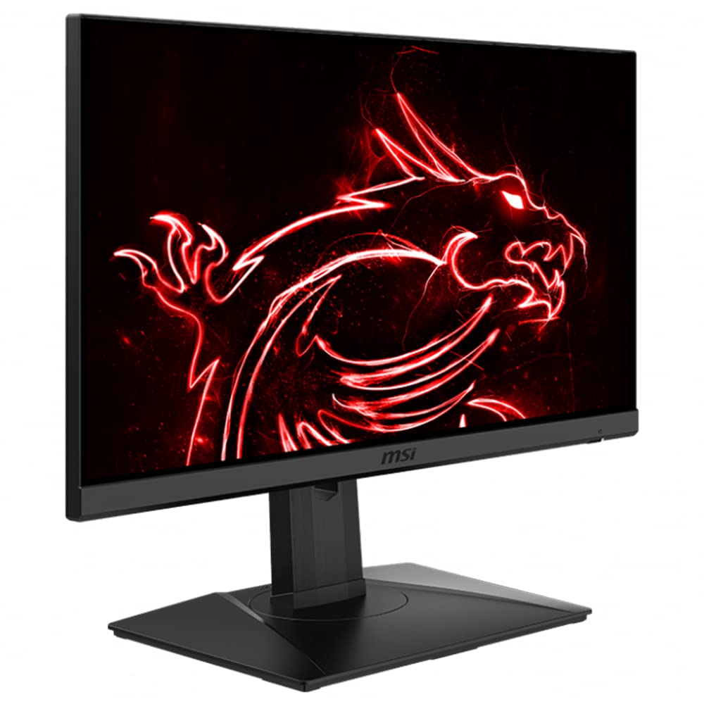 MSI Optix MAG245R 24-calowy wyświetlacz do gier FullHD 144 Hz (1920 x 1080p, współczynnik 16:9, panel IPS, 1 ms, jasność 250 nitów, ochrona przed rozbłyskami), czarny