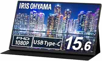 IRIS OHYAMA LUCA 15.6インチポータブルモニター Amazon.co.jp: アイリスオーヤマ ポータブルモニター 15.6inch