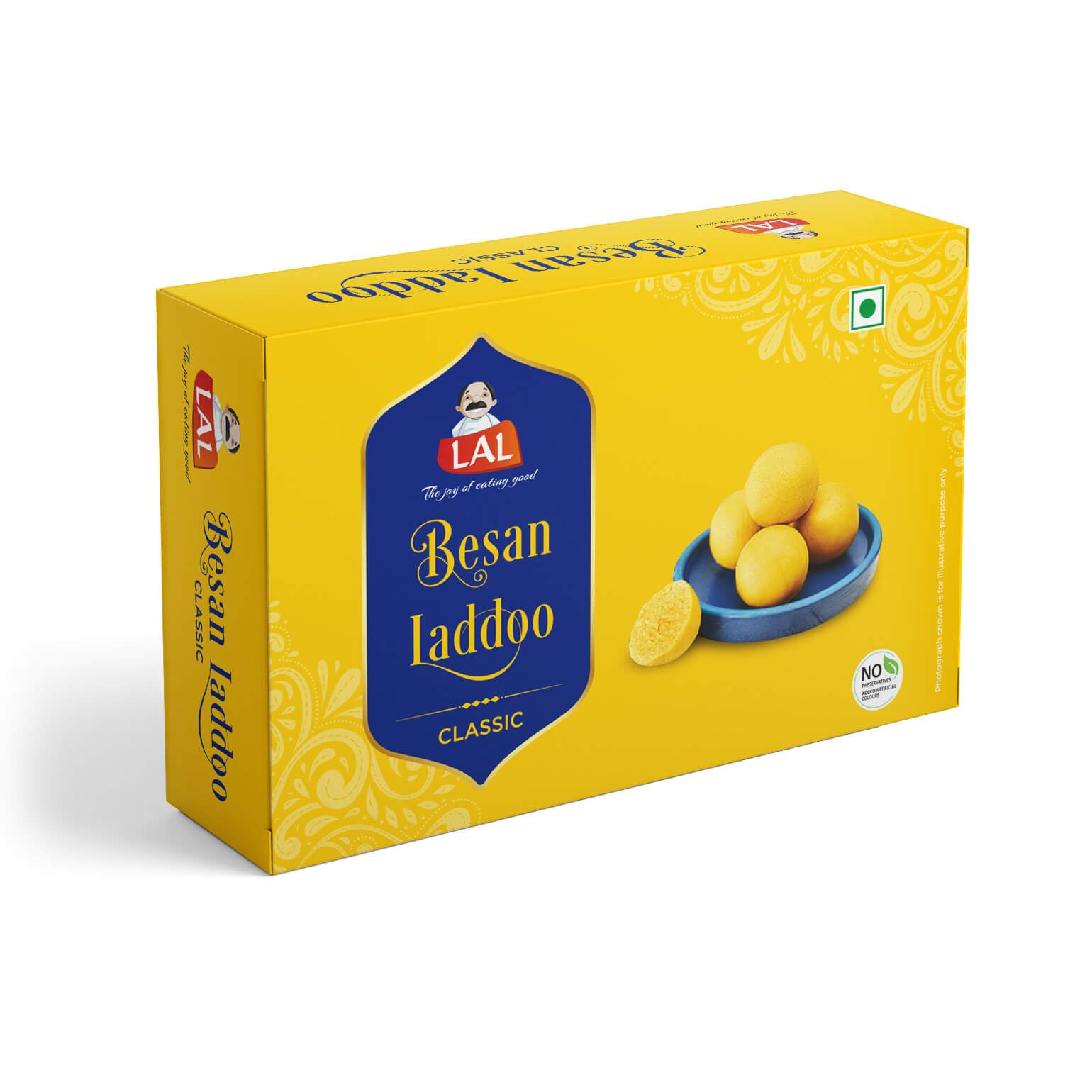 Lal Besan Laddoo Classic, 200 gm