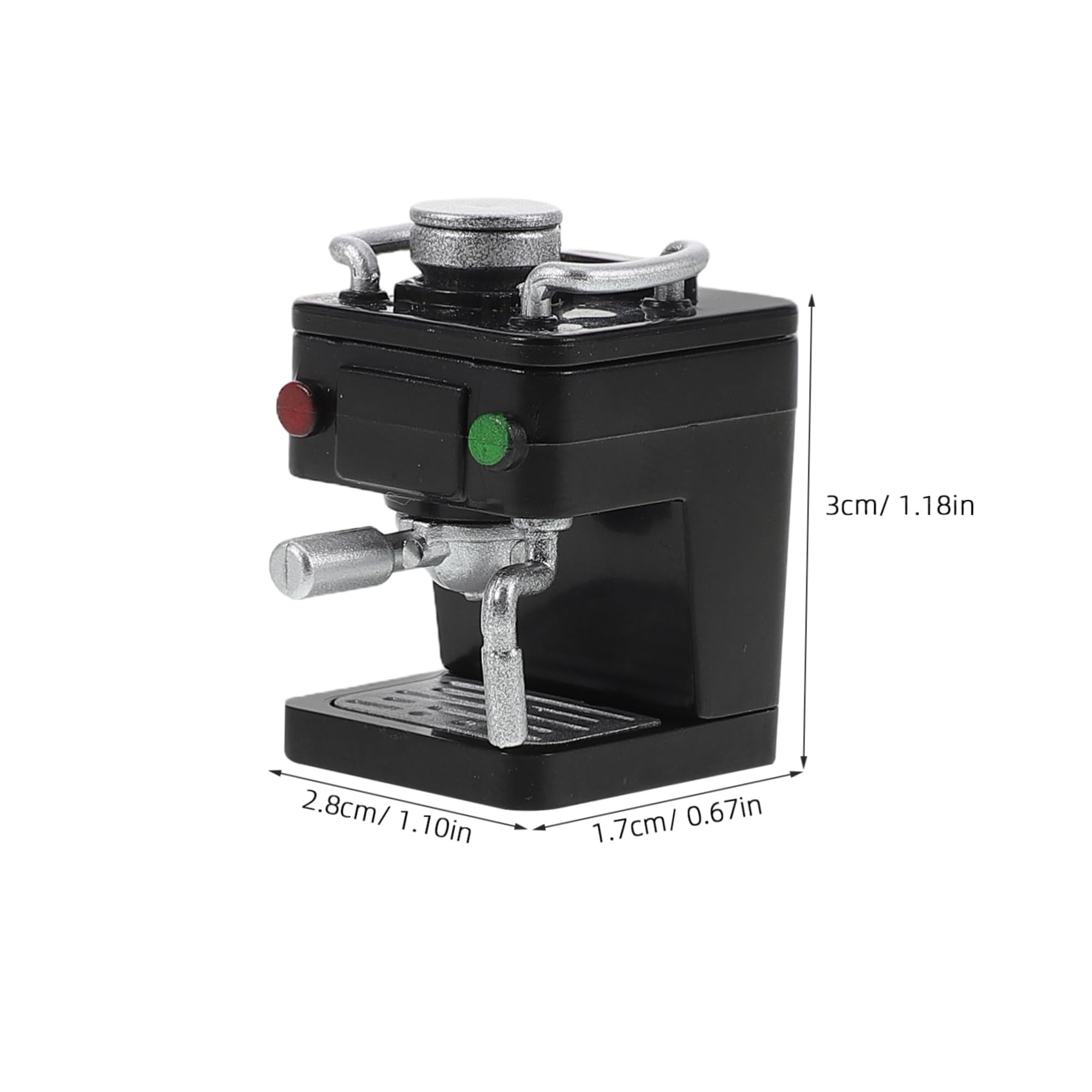 Amazon | GARIOUANS ミニチュアコーヒーメーカー ドールハウス用