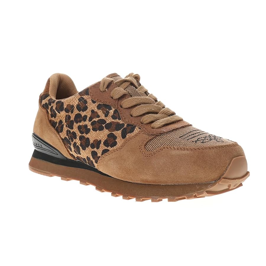 Amazon.com | ROPER Womens Giddyup Jogger Leopard Lace Up