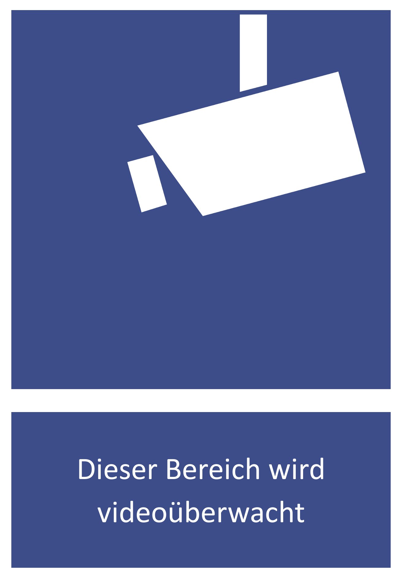 Aufkleber Videoüberwachung 3er Packung | Wagner Sicherheit Aufkleber Videoüberwachung 3er Packung | Wagner Sicherheit