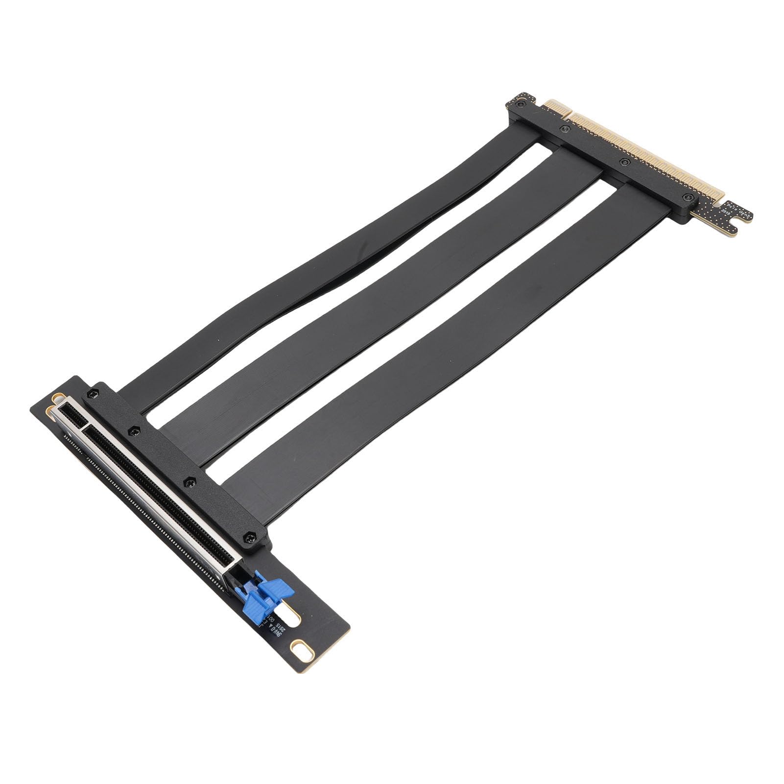 aqxreight Kabel Nośny Karty Graficznej PCIE 5.0, Przedłużacz 16X Gen 5 dla Kart Graficznych RTX 4090 i Nowej Generacji, przepustowość 128 GB/s, Płaska Konstrukcja z Ekranowaniem EMI dla Komputerów