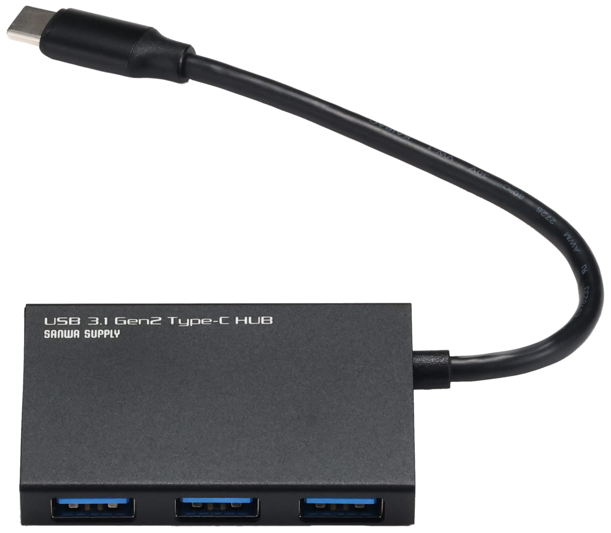 新品 送料無料 USB-3TCH18BK USBハブ　4ポート SANWA SUPPLY（サンワサプライ） Type-Cハブ 4ポート USB3.1 Gen2対応