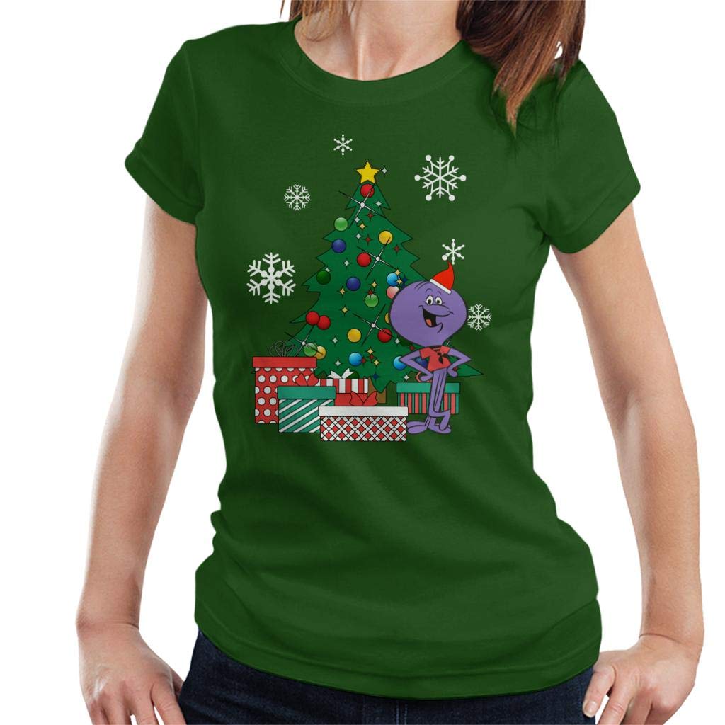 Cloud City 7 Squiddly Diddly Around The Christmas Tree Women's T-Shirt