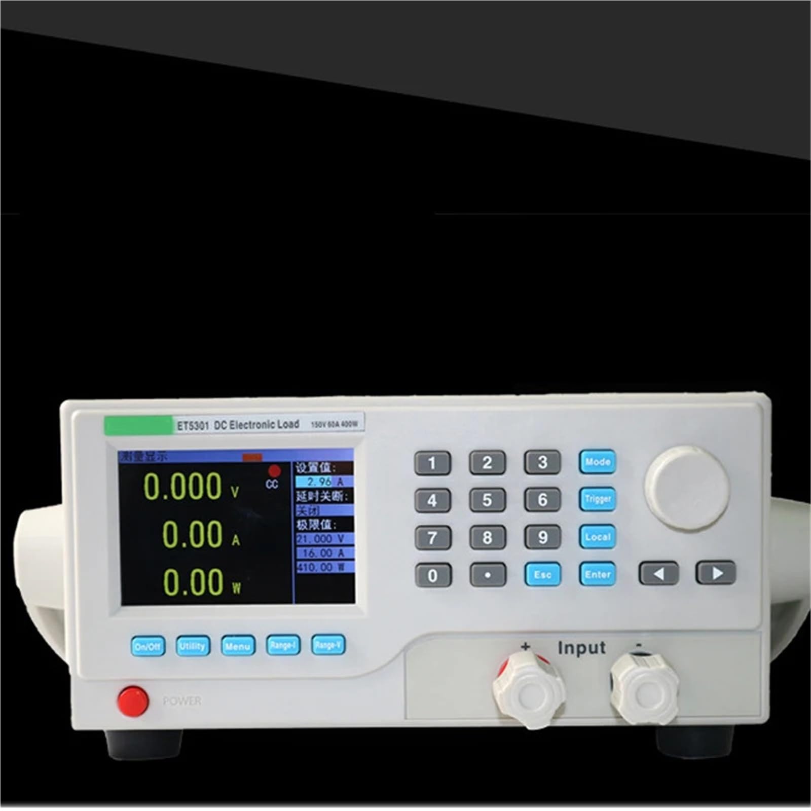 Testeur de charge électronique, Testeur de charge électronique DC Programmable, 150V/60A/400W, testeur résistance d'isolation batterie