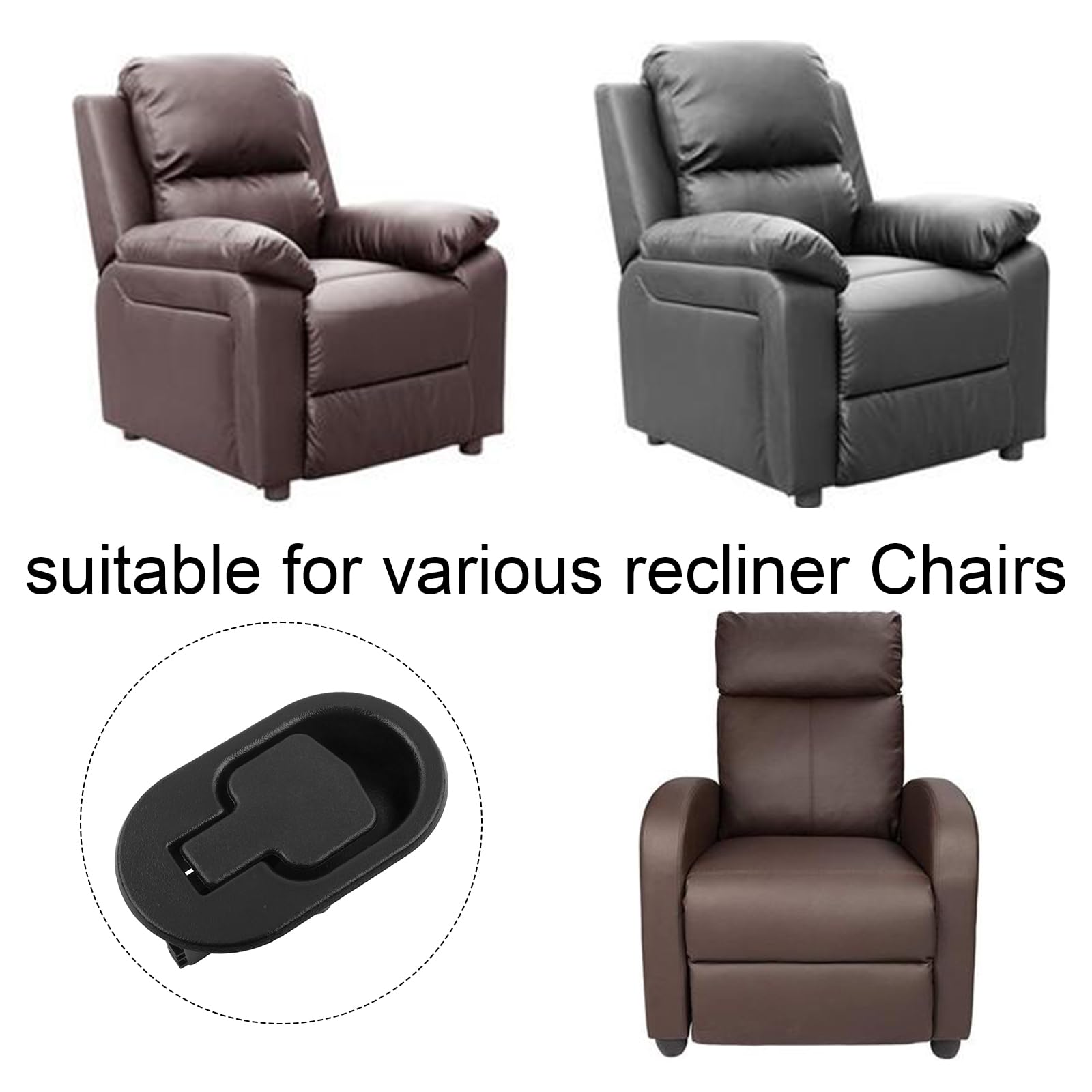 Poignée De Rechange Pour Fauteuil Inclinable | Poignée De Rechange Pour Fauteuil Inclinable | Poignée De