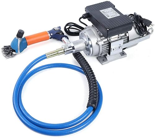 Miniatura 5 de ZHFEISY Afilador eléctrico de corte de oveja - 110 V 320 W Máquina de pulir de ovejas eléctrica máquina de afeitar de cuchillas - Motor buit-in