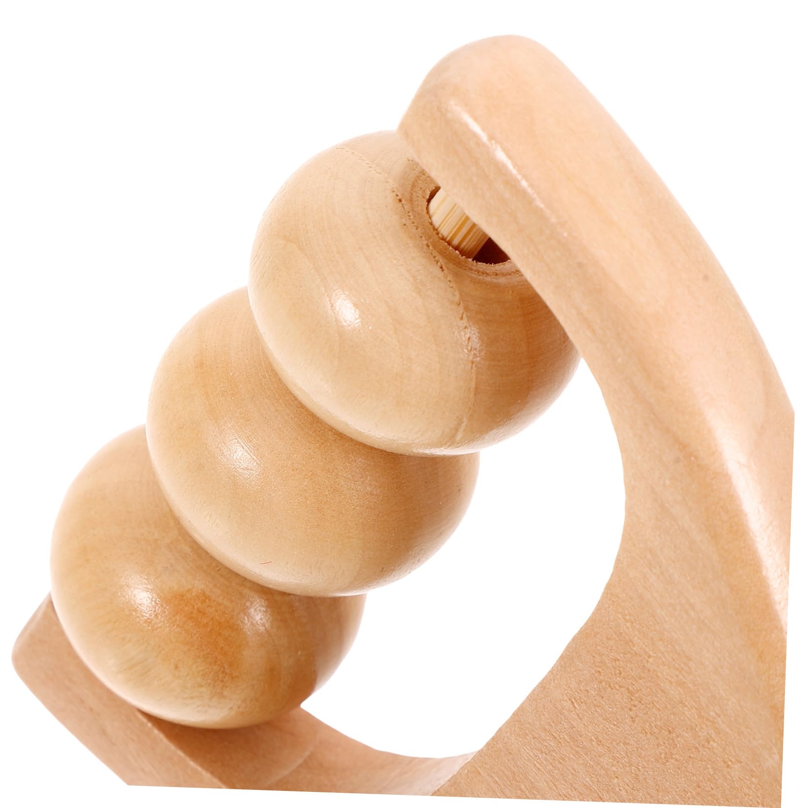 1juego Rodillos De Masaje De Madera Para Relajación Muscular Masajeador Multifuncional Para Cara Cuello Espalda y Pies Herramienta De Masaje Ligera y Portátil Para Viajes