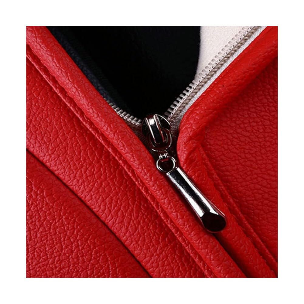 ZZZZS Voiture Housses de SièGe Cuir pour Transit Connect 2016+, Ensemble Complet Housse Siege Coussin Protecteur Avant Arrière Accessoire Interieur,B/Coffee