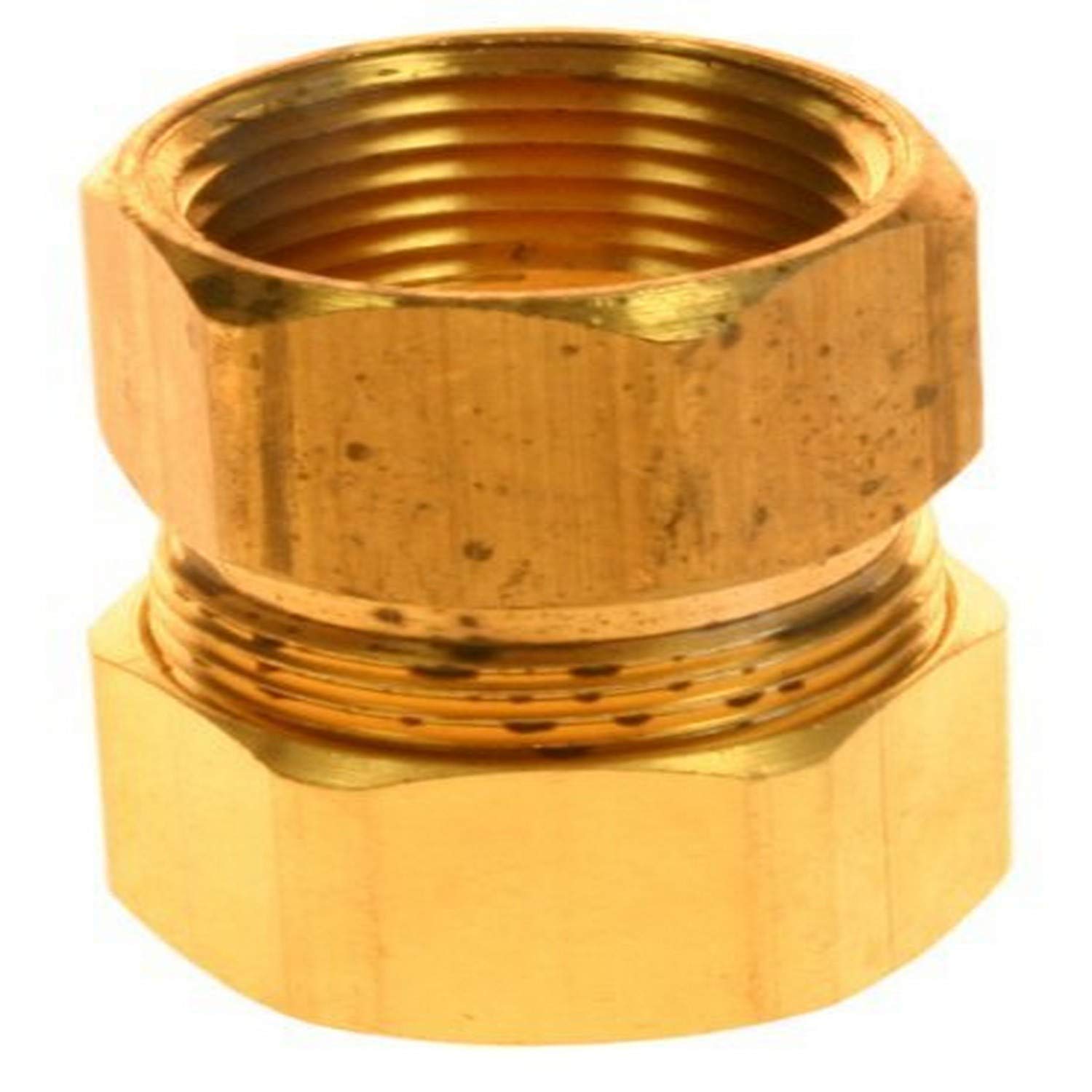 Plumber's Choice 90851 1/4-Inch x 1/2-Inch Compression x FIP Adapter (10-Pack)