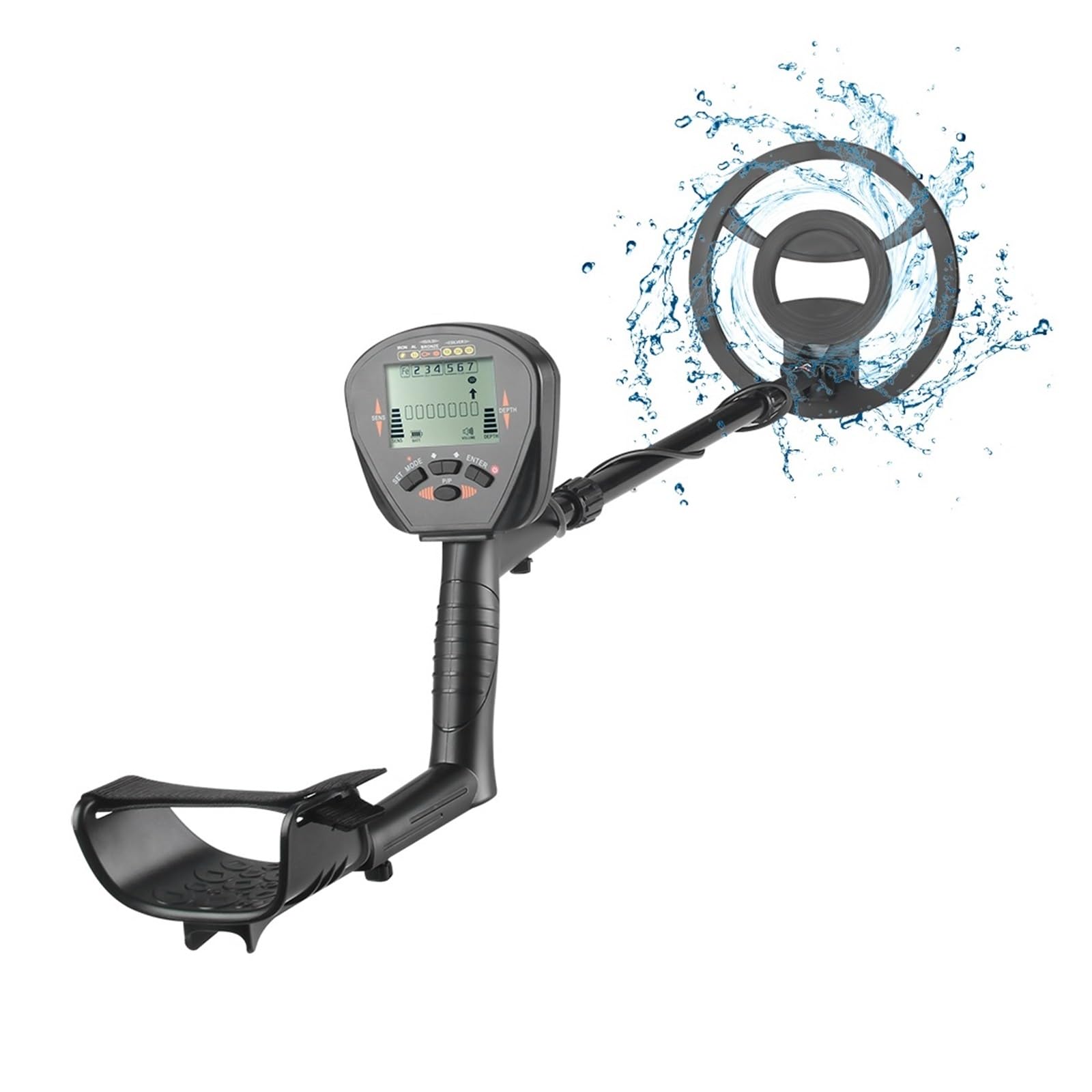 Metal Detector, Metal Detector MD-830 Underground Depth 2.5m Scanner Search High Precision Gold Detector Treasure Hunter Detecting(MD-830)