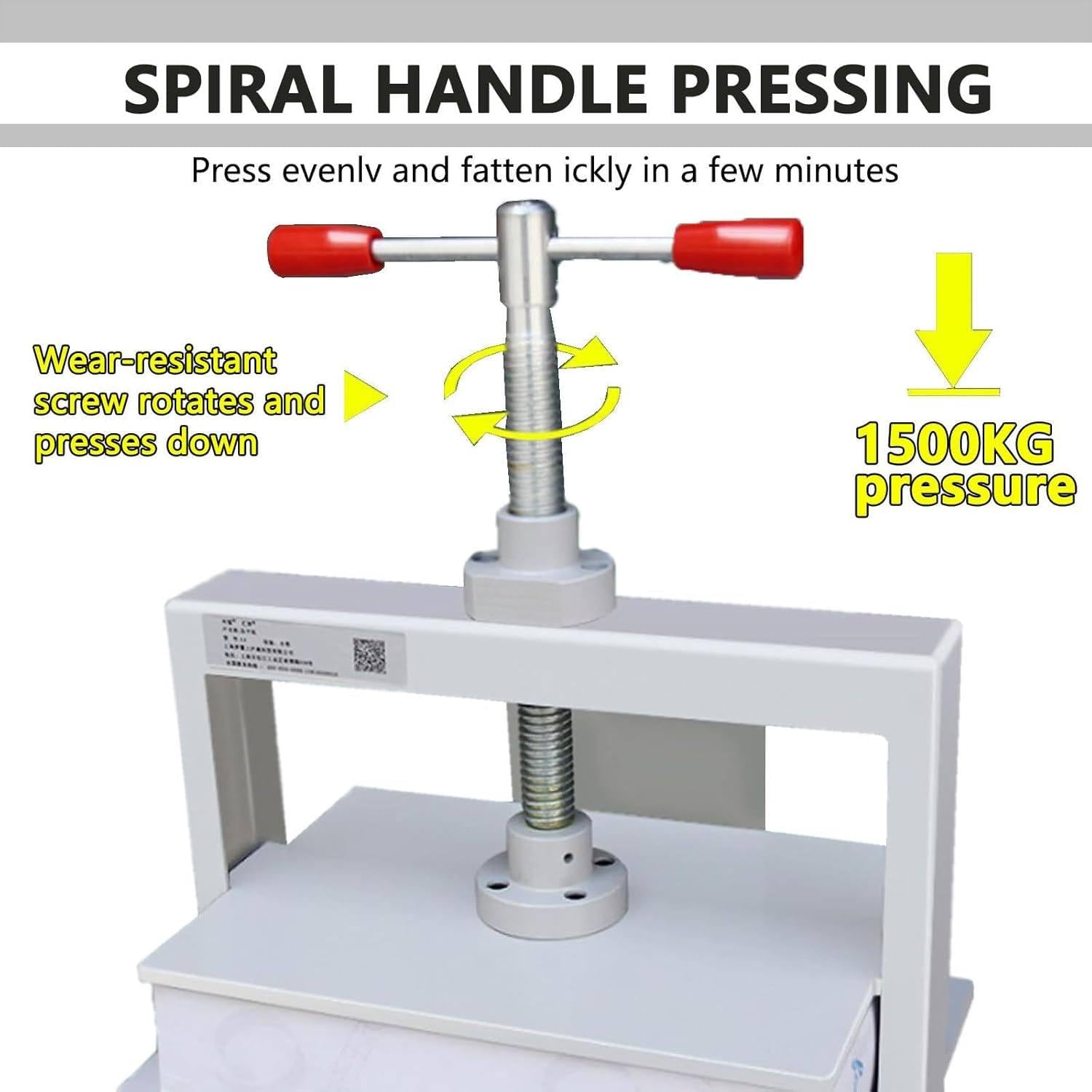 Rilegatrice manuale per carta A3/A4/A5, rilegatura a pettine resistente, punzonatura e piega per ufficio, scuola, uso domestico
