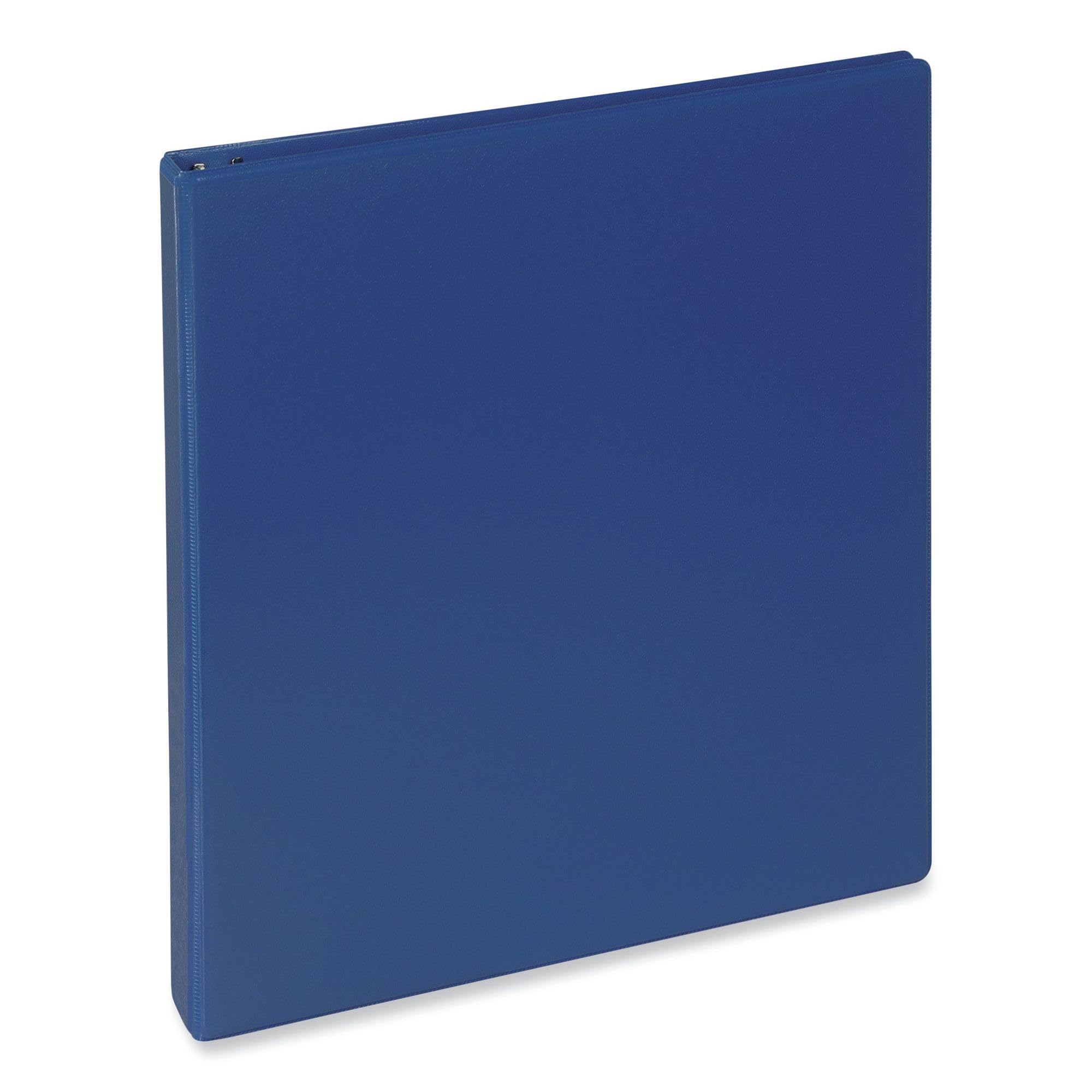 Universal Raccoglitore inclinato con anello a D, 3 anelli, capacità 1,3 cm, 11 x 8,5, blu navy