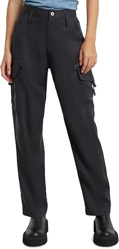 G-STAR Para Mujer Pantalones Soft Outdoors, Azul (Petrol D24598-D521-860), 24