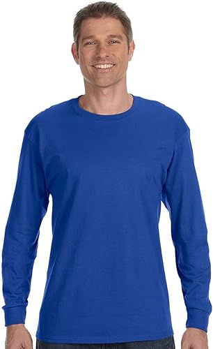 5586-Hanes Camiseta de manga larga sin etiqueta