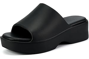 Open Toe Platform Wedge Sandals for Women