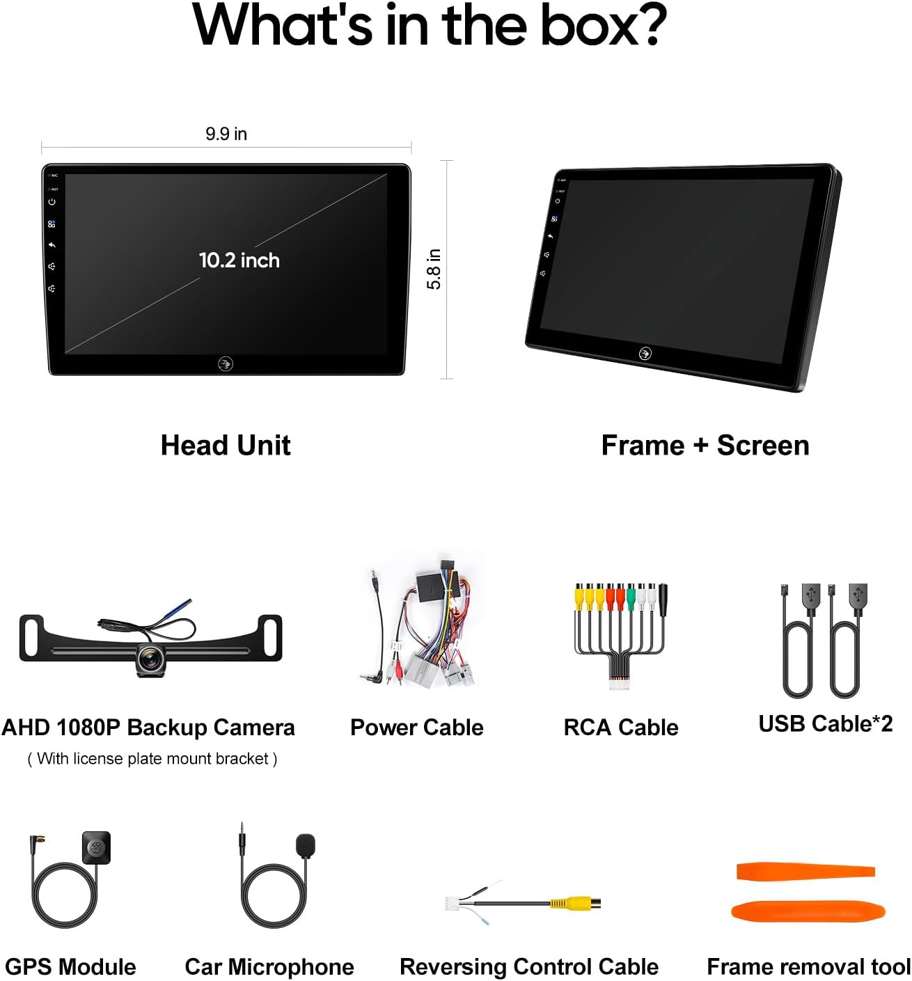 10.2 Inch Car Radio Stereo for Ford F150 (2004-2008) F250/F350/F450/F550 (2008-2016) with Android 13,Touch Screen,Carplay,Android Auto,4+64G,1080P Backup Camera,GPS Navigation,BT,SWC,FM,AM 8 61lY09so QL. AC SL1500