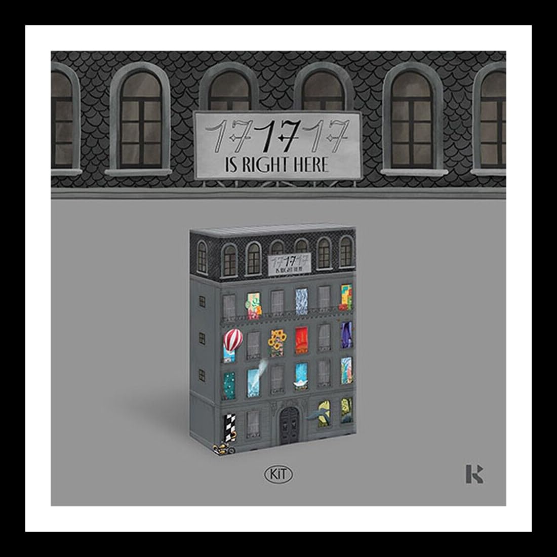 Hybe. Black.. Seventeen - 17 Is Right Here The Best Album (Air-Kit Ver) K-Pop Sealed