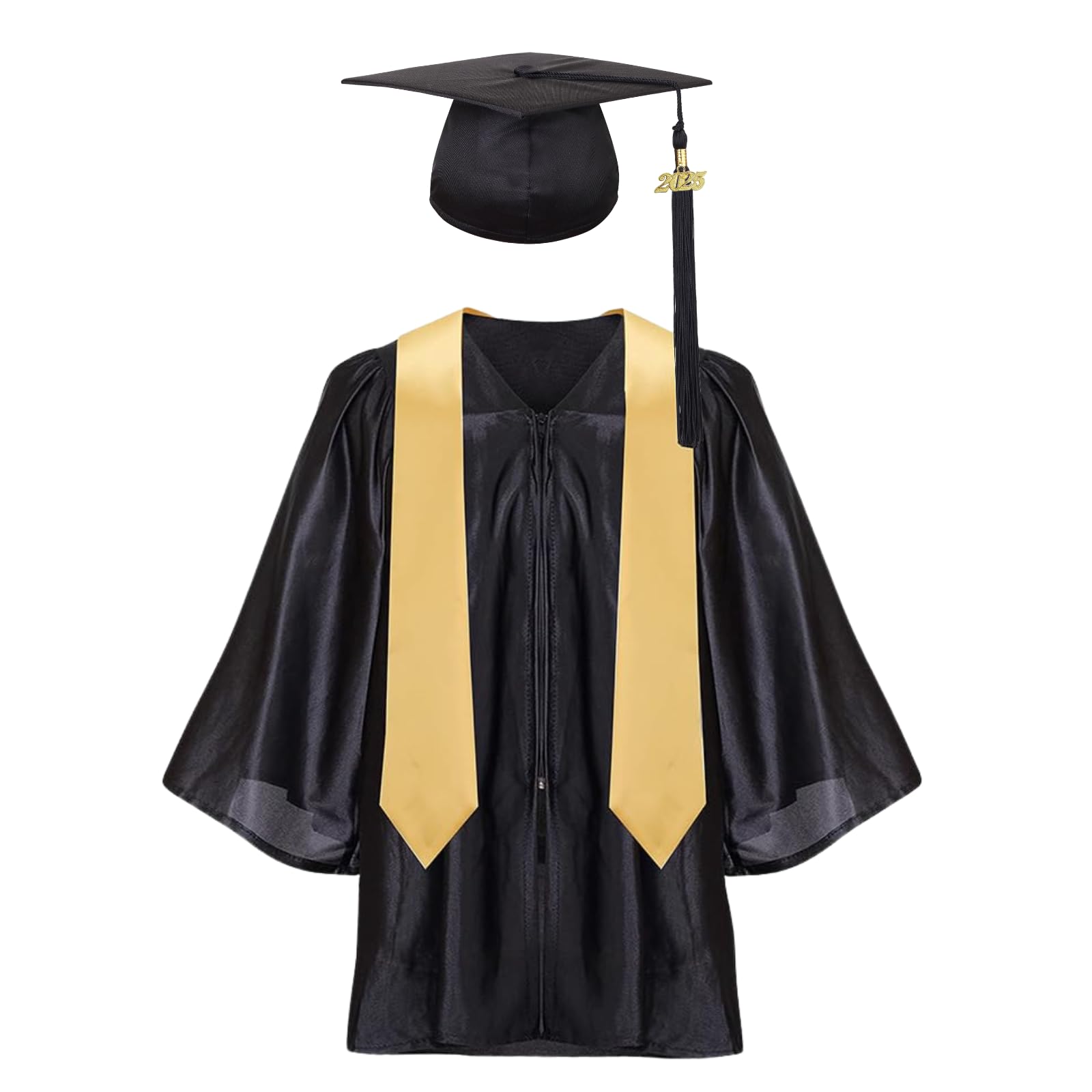 yolsun Kindergarten Graduation Cap and Gown 2025, Preschool Graduation Gown Cap Set with 2025 Tassel