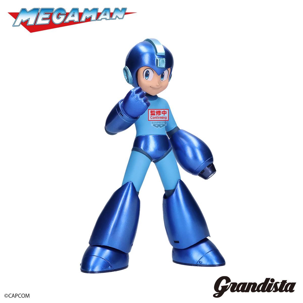 ロックマン Grandista ROCKMAN Mega Man 12体セット Banpresto - Mega Man - Mega Man (Metallic Color ver.) Grandista