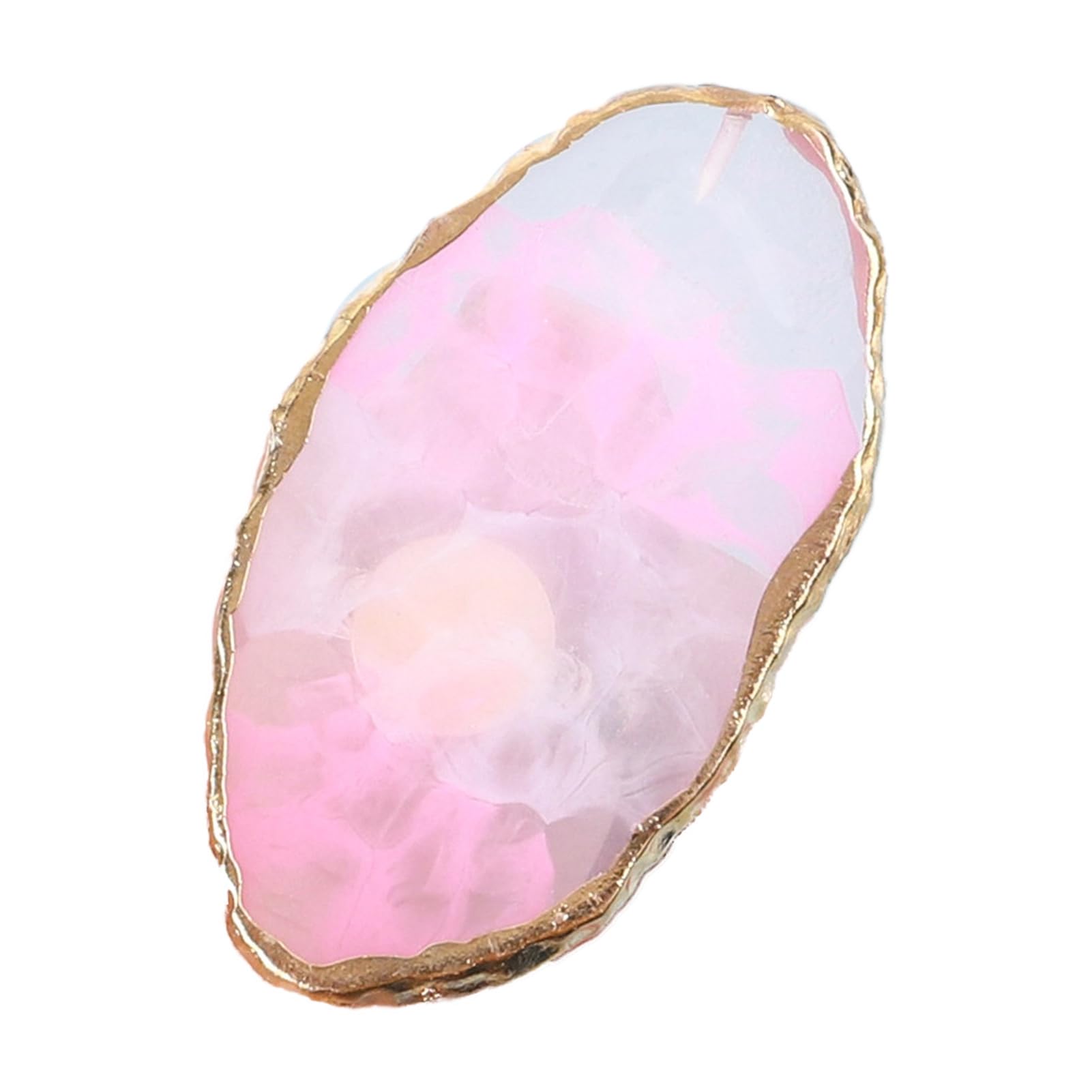 matumou Nail Color Plate Wearable Displaying Smooth Resin Nail Color Palette Gel Polish Mixing Plate for Manicure Nail Showing Palette