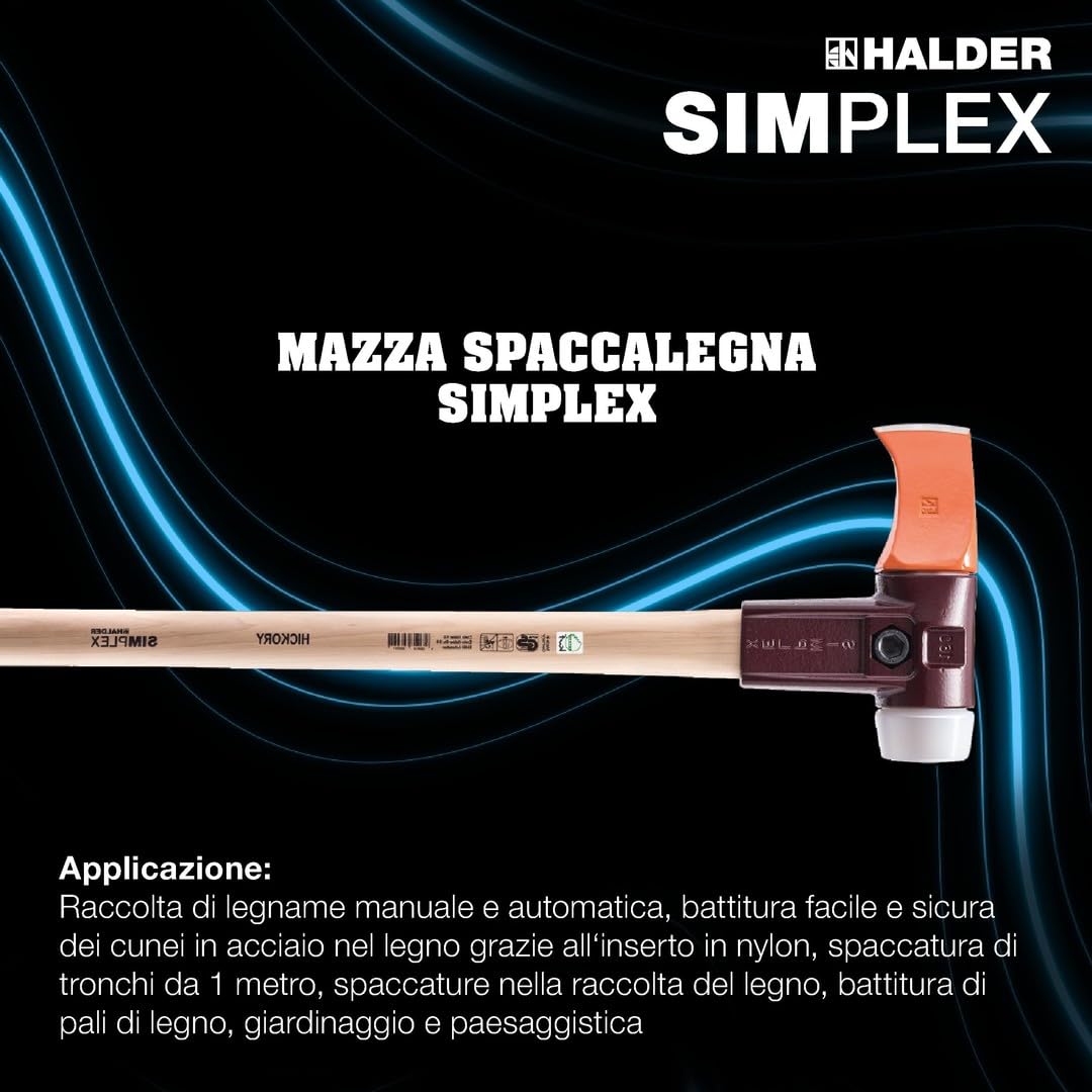 Halder Erwin KG - Ascia spaccalegna SIMPLEX Gr. 160 Halder