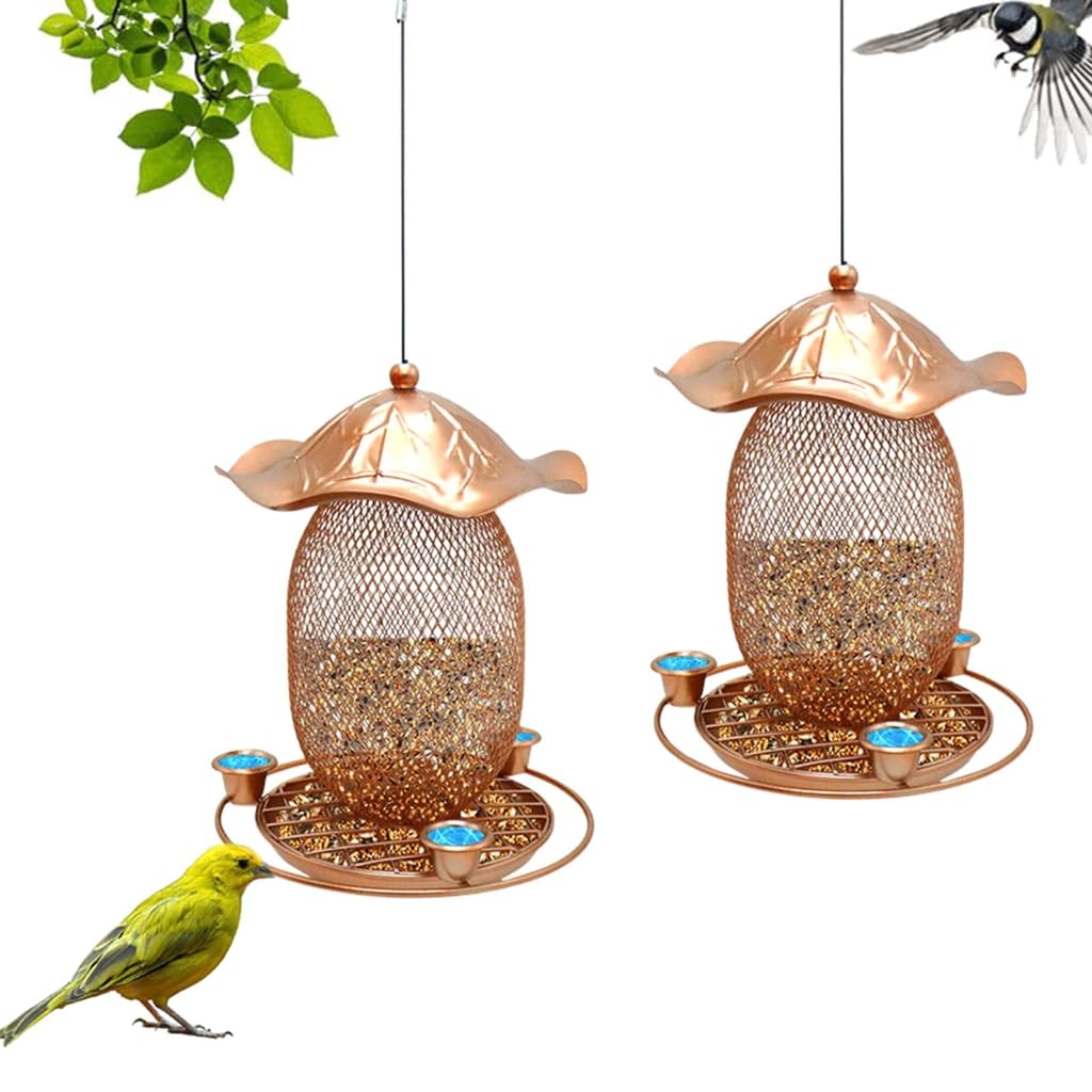Mangeoire décorative pour oiseaux sauvages