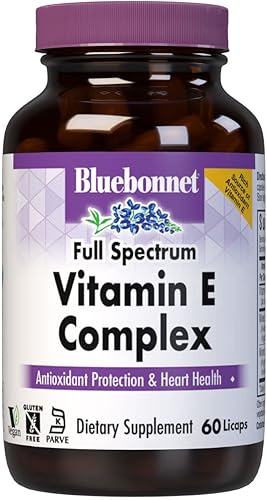 Bluebonnet Complejo Vitamina E Natural Full Spectrum - 60 licaps