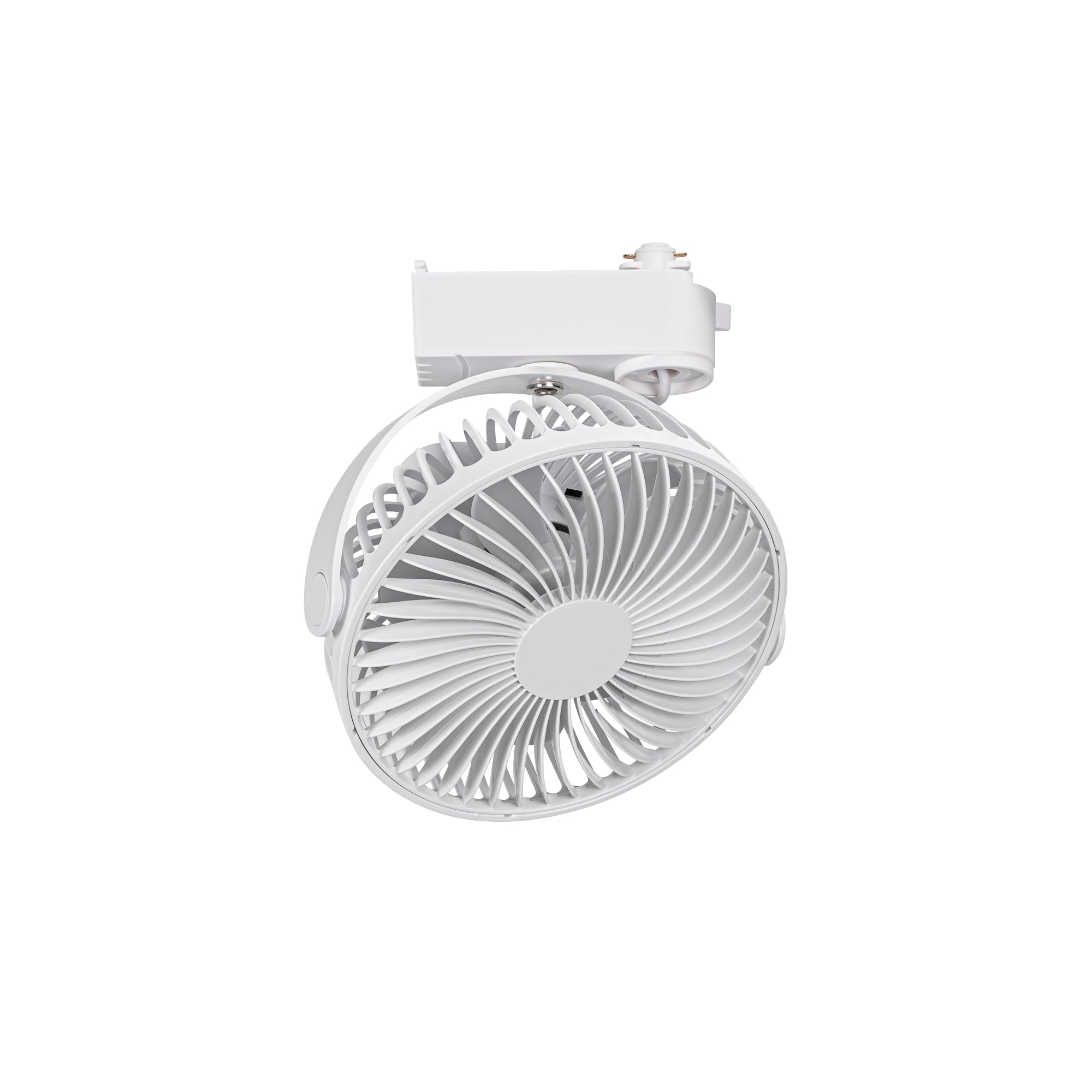 STGGTS タイマー機能 植物育成用送風機 植物用サーキュレーター ダクトレール対応 観葉植物 根腐れ防止 空気循環 ホワイト