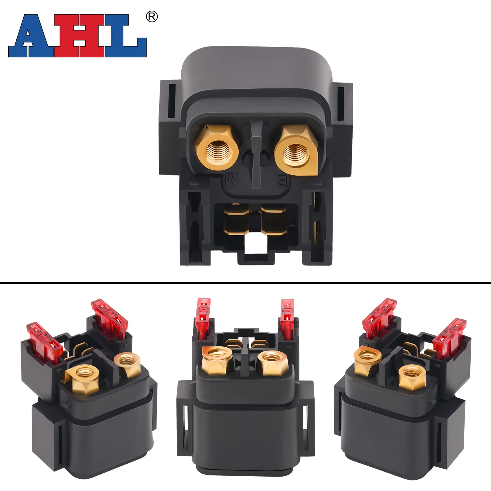 AHL- Motocicleta Solenoide Relé De Arranque para Yamaha 600 YZF600 YX600 YZF-R6 YFZR6 1995-2007