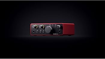 Amazon.com: Scarlett Solo 4th Gen USB Audio Interface with XLR