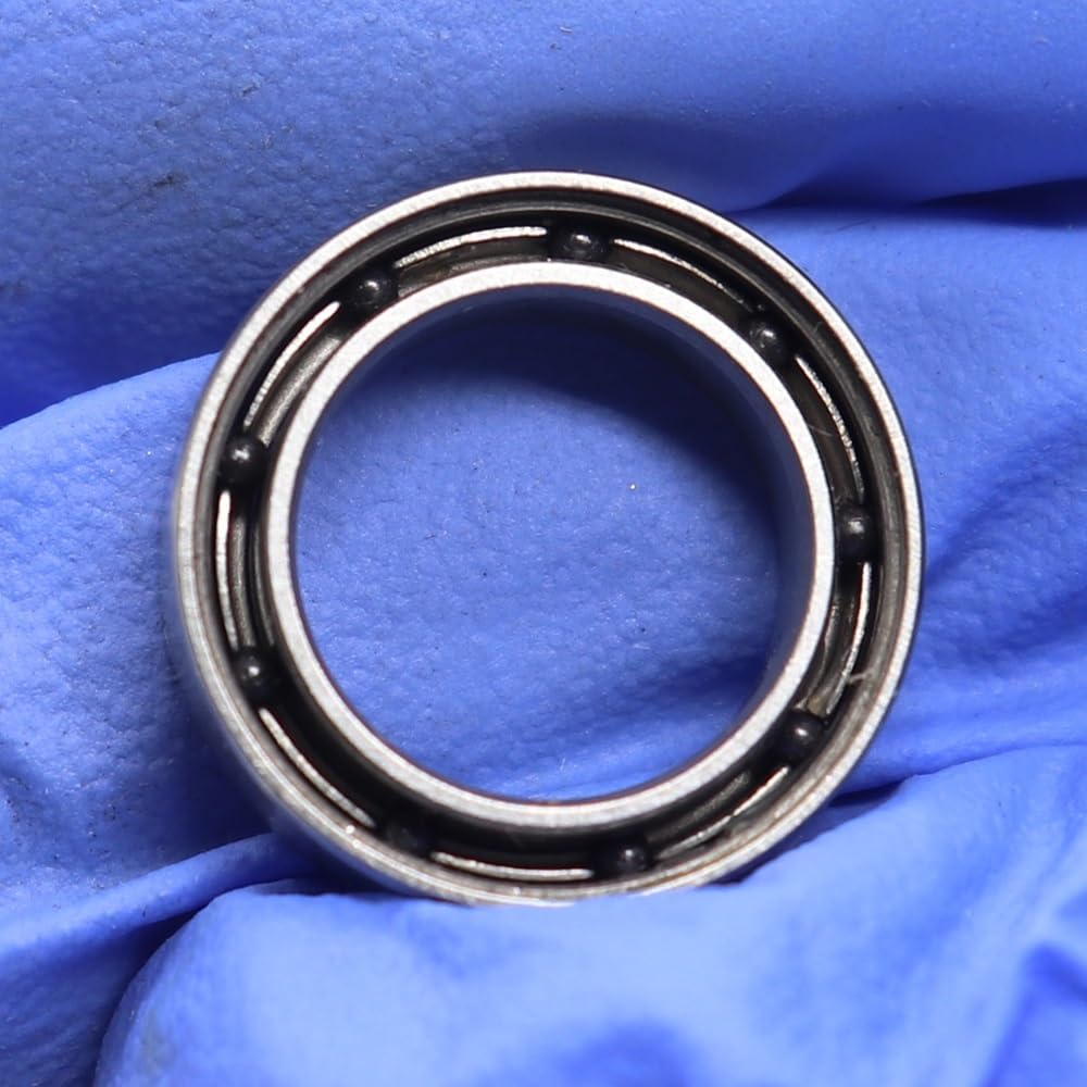 DUKUTS 6700 Hybrid Ceramic Bearing 10 * 15 * 4 mm ABEC-1 1PC Industry Motor Spindle 6700HC Hybrids Si3N4 Ball Bearings 3NC 6700RS