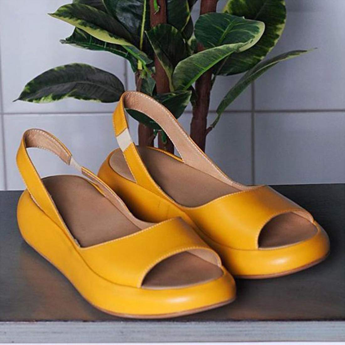 Sandali Da Donna In Pelle Ortopedici Aperti In Punta Di Grandi Dimensioni Premium Comodi Sandali Sportivi A Bocca Di Pesce Casual Estate All'Aperto Escursionismo Scarpe Da Passeggio Pantofole Piatte