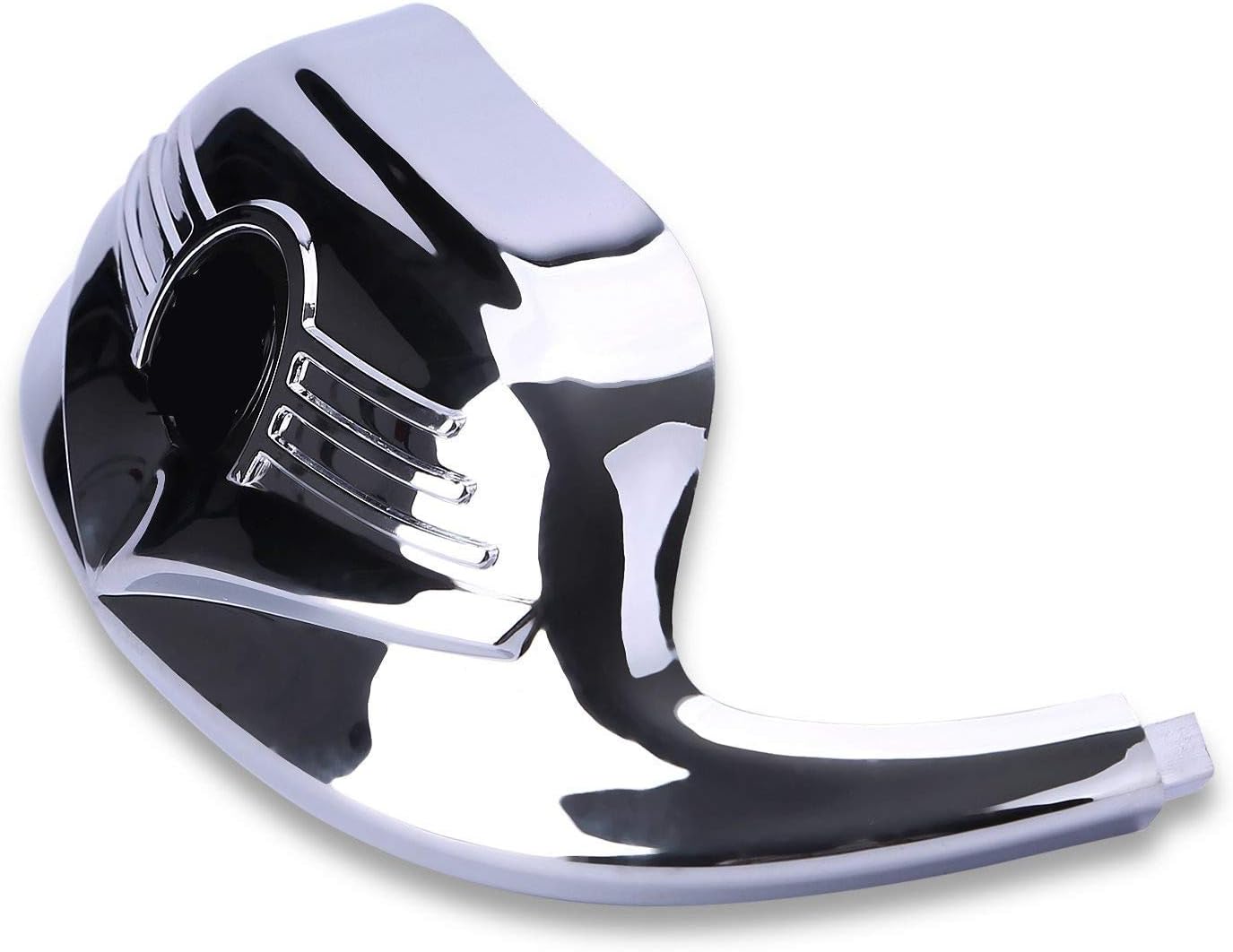 CICMOD Chrome Classic Front Fender Mudguard Tip Trim for Harley FLHR Road King FLSTC