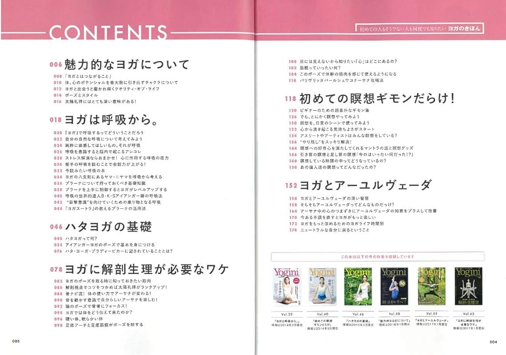 Yoginiアーカイブ ヨガのきほん ~呼吸・瞑想・ポーズ・アーユル
