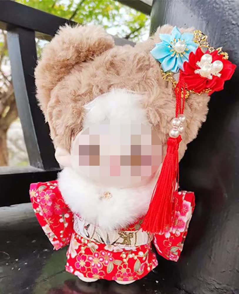 Amazon.co.jp: 20cmぬいぐるみ服 綿人形の服 着物 アクセサリー