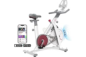 S3 Black Echelon Smart Exercise Bike for Home Workouts